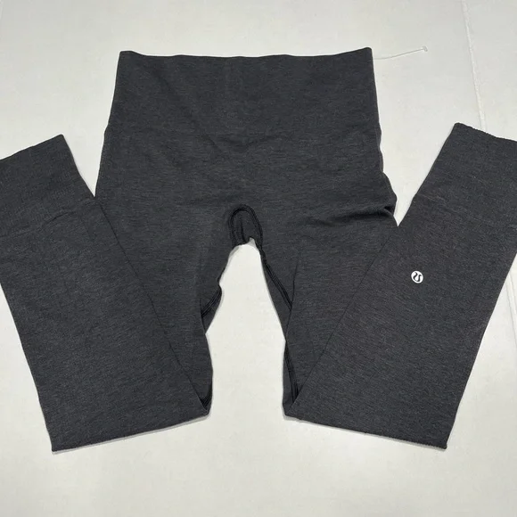 Lululemon Women’s Leggings Full Length  Size 4 Gray Yoga Running - Picture 6 of 10